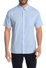 Travis Mathew Studebaker Short Sleeve Shirt PLACID BLUE