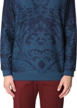 ETRO Paisley Jacquard Sweatshirt BLUE