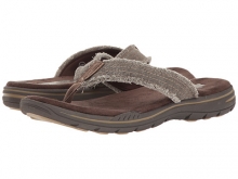 SKECHERS Relaxed Fitreg Evented - Arven Chocolate