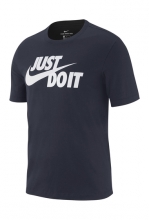 Nike Just Do It Swoosh Graphic T-Shirt 451 OBSIDIANWHITE