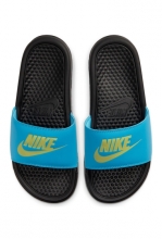 Nike Benassi Slide Sandal 016 BLACKLMLGHT